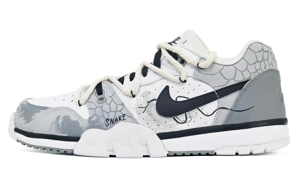 Nike Air Cross Trainer Wear-resistant And Lightweight Low-Top Training Shoes Men's Gray