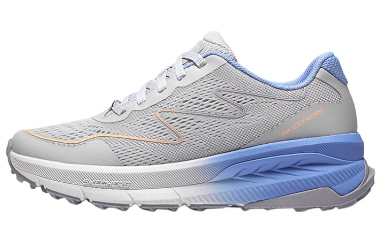 Skechers Anti-Slip Wear-Resistant Low-Top Running Shoes Women's Gray Blue