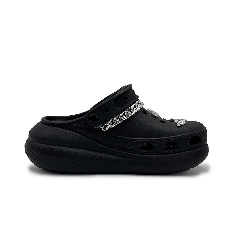 Crocs Crush Clog Punk Melody Clogs Women's Silver купить в интернет-магазине Yoocart с быстрой доставкой по России.
