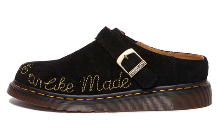 Dr. Martens Dr.Martens Isham Desert Oasis Suede Mules 'Black'