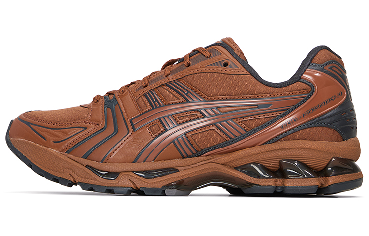 Asics Гель Kayano 14 Беговые кроссовки Низкие Синий и серебристый Унисекс