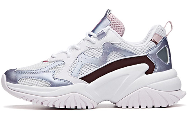 Anta Low-Top Chunky Sneakers Women's Gray Purple