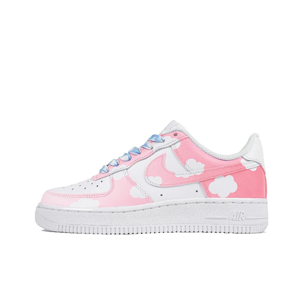 Nike Air Force 1 Low Air Force 1, JiuZhi Low Top Skateboard Shoes Women's White Pink