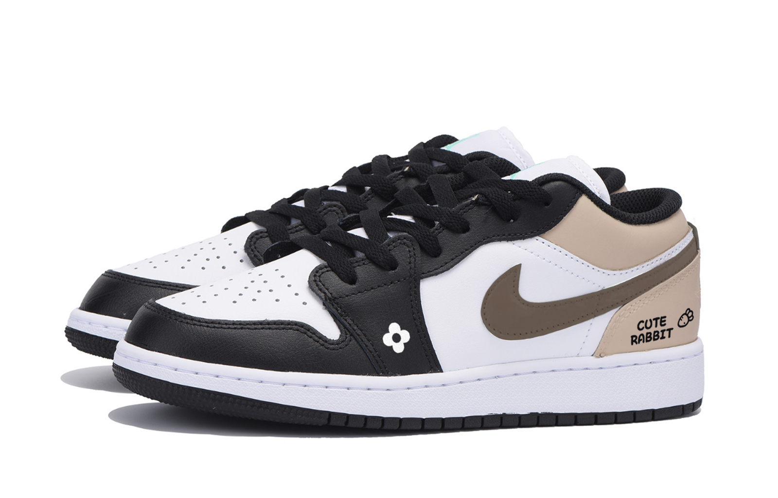 Jordan Air Jordan 1 Low Top Vintage Basketball Shoes Men's White купить в интернет-магазине Yoocart с быстрой доставкой по России.