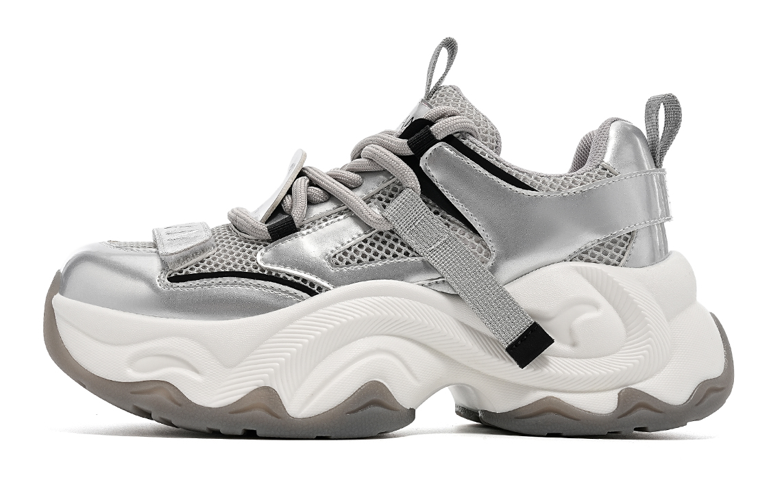 EBLAN Low top Casual Shoes Women's Silver
