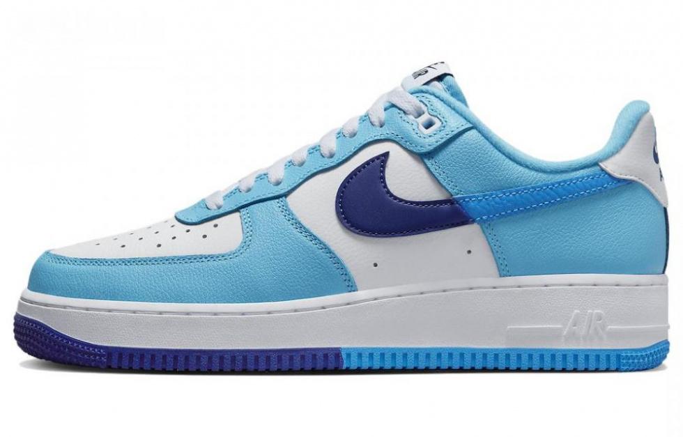 Nike Air Force 1 Low '07 LV8 Split Light Photo Blue Deep Royal