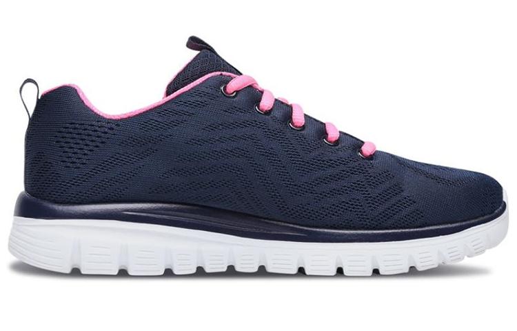 Skechers Graceful Get Connected Blue/White/Pink Women's купить в интернет-магазине Yoocart с быстрой доставкой по России.