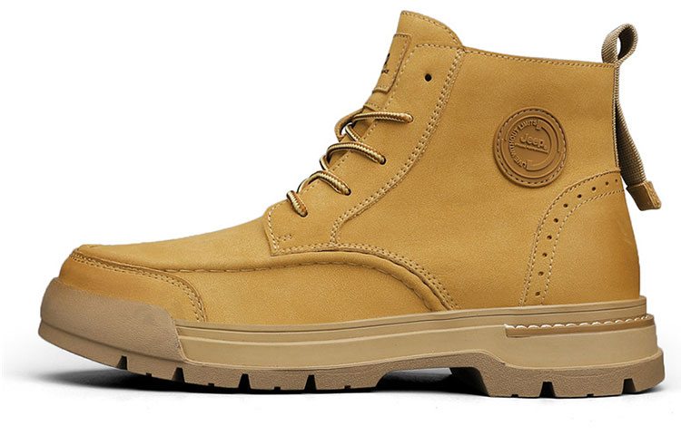 Jeep Short Martin Boot Men's Yellow Brown