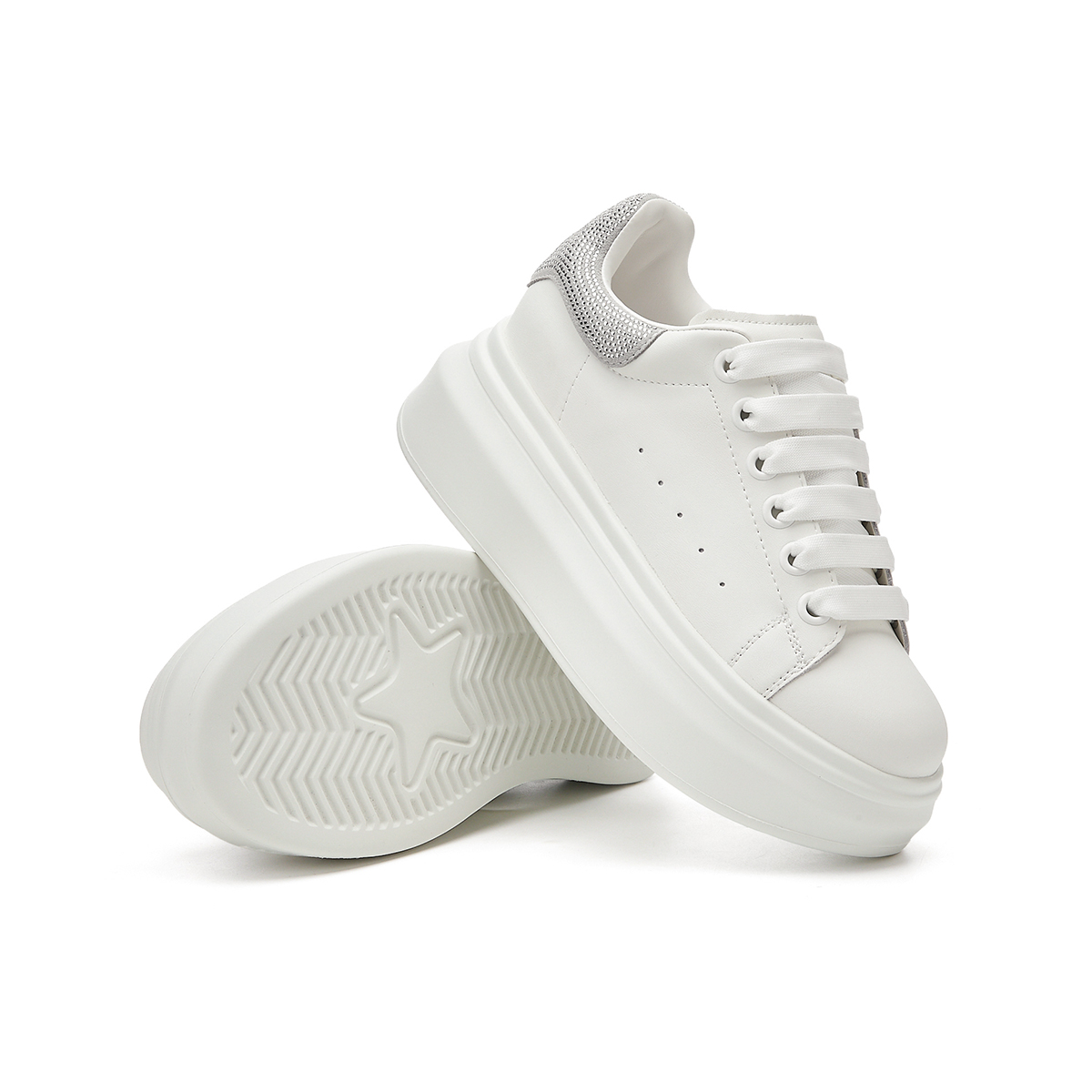 EBLAN Low-Top Skateboard Shoes Women's Gray купить в интернет-магазине Yoocart с быстрой доставкой по России.