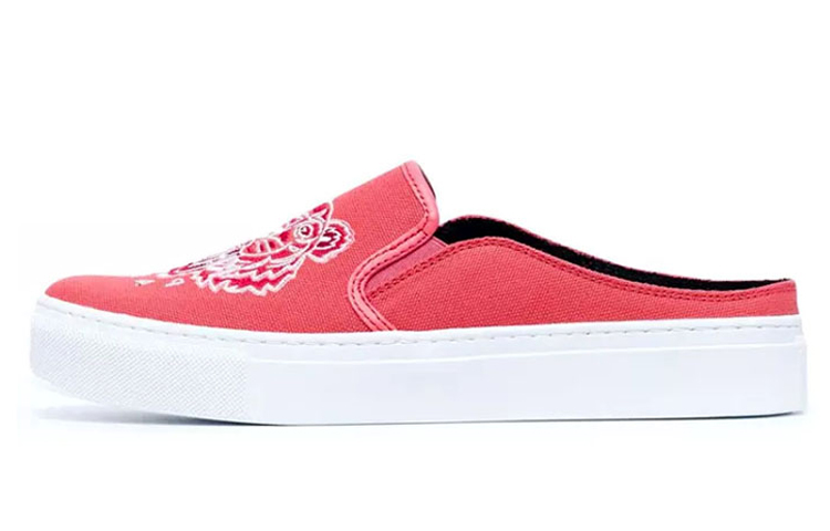 KENZO Stylish Skateboarding Shoes Women's Red