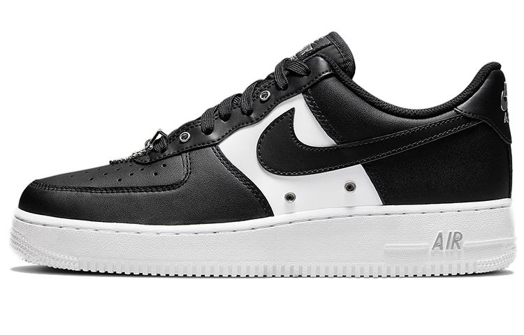 Nike Air Force 1 Low '07 Prm Black White Metallic Silver