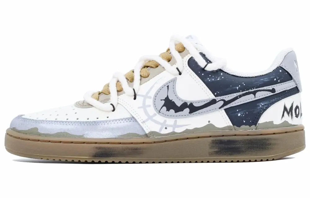 Nike Court Vision Cushioning, Wear Resistant Low top Skateboard Shoes Unisex