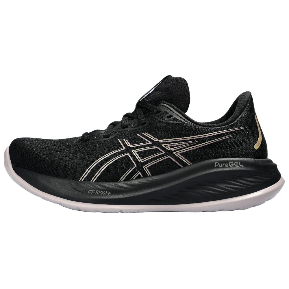Asics Gel Cumulus 26 Low Top Running Shoes Women's Black White