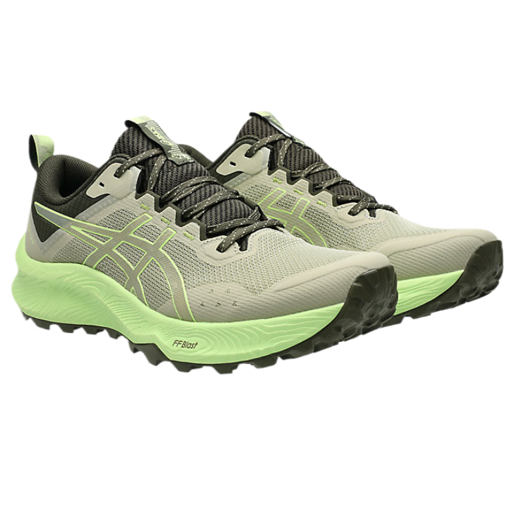 Asics TRABUCO TERRA 3 Abrasion Resistant Low Top Trail Running Shoes Men's Green купить в интернет-магазине Yoocart с быстрой доставкой по России.
