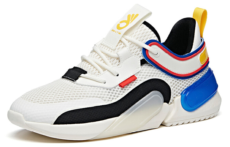 ANTA Rubik's Cube Casual Shoes Men's Low Top White Blue Black купить в интернет-магазине Yoocart с быстрой доставкой по России.