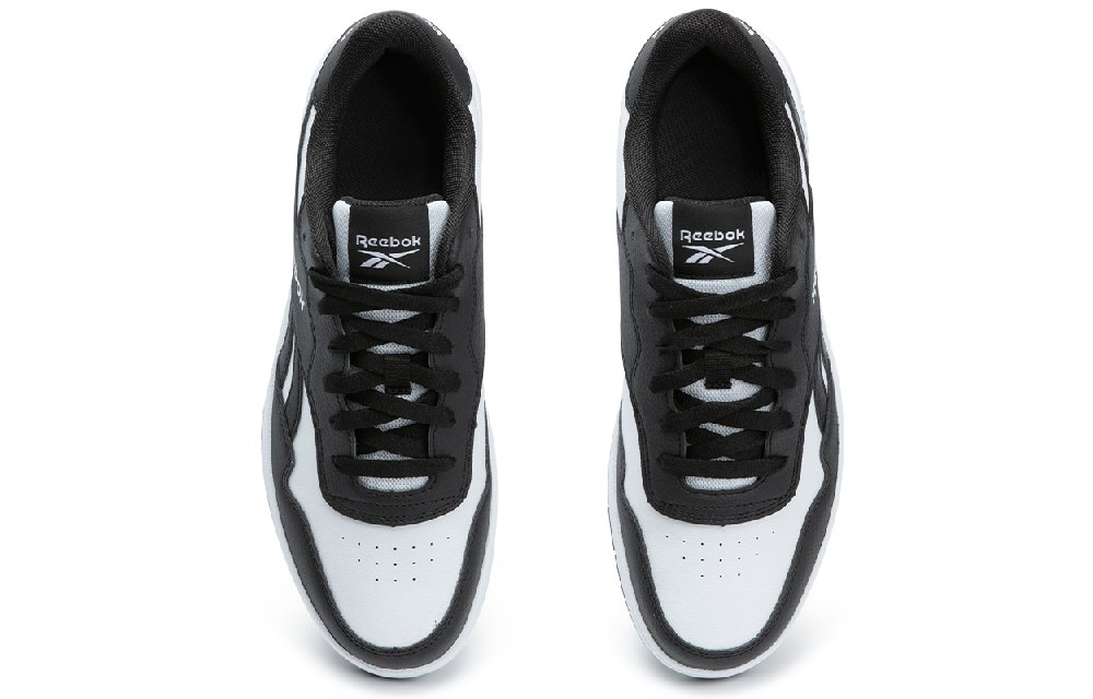 Reebok BB 1000 Low Top Basketball Shoes Unisex Black White Color Scheme