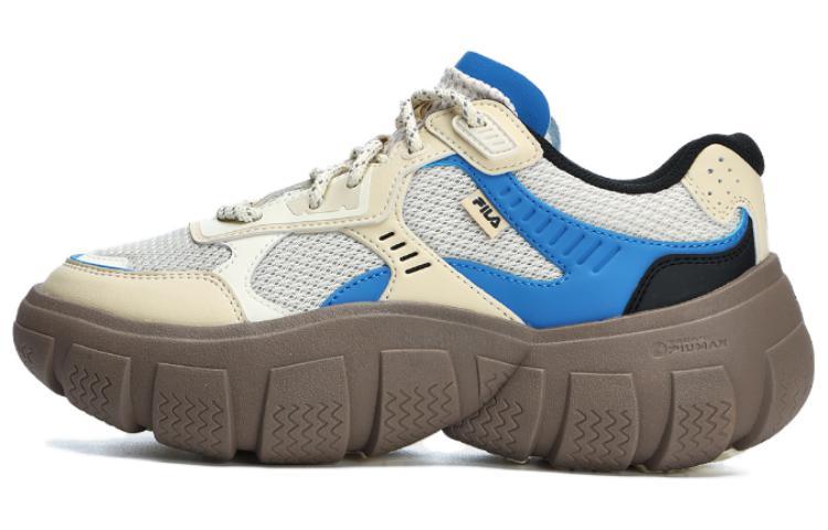 FILA BOLLA Chunky Sneakers Women's Low-Top Brown/Blue