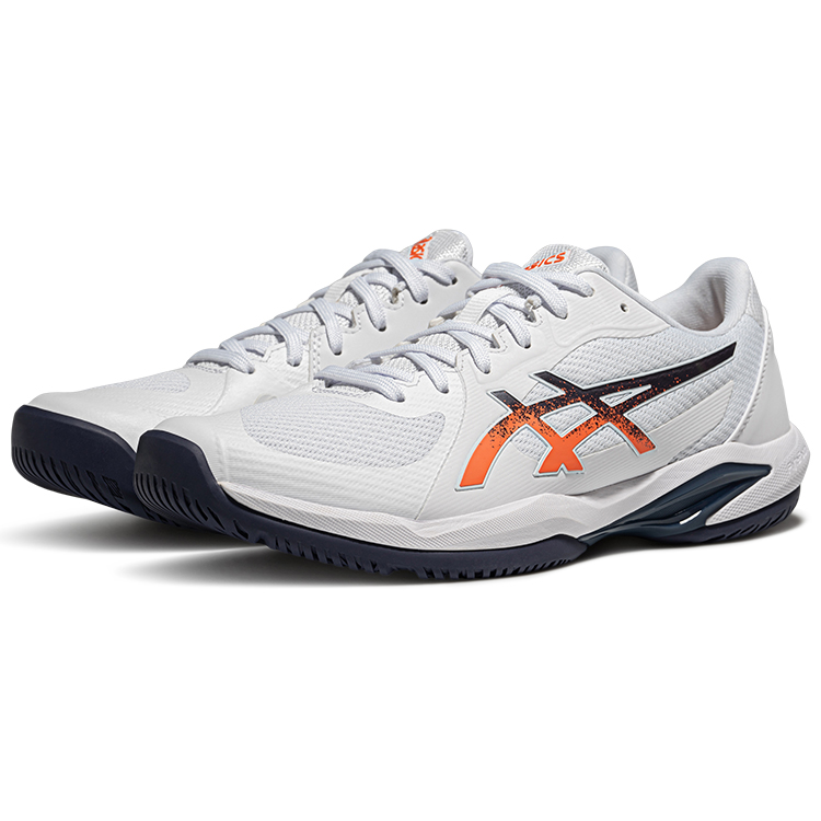 Asics Solution Swift Ff 2 White Nova Orange