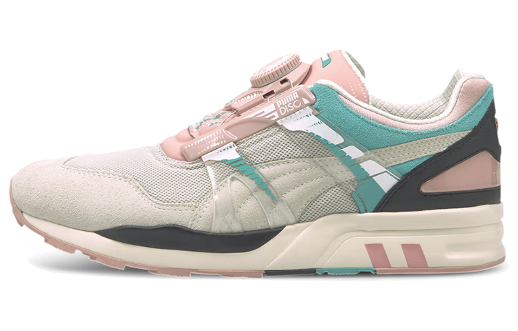 PUMA Xs 7000 Disc Story Low Khaki/Pink/Green Women's