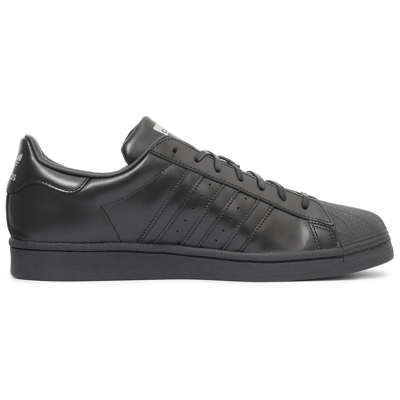 Adidas Originals SUPERSTAR Abrasion Resistant Breathable Low Top Skateboard Shoes Unisex Black