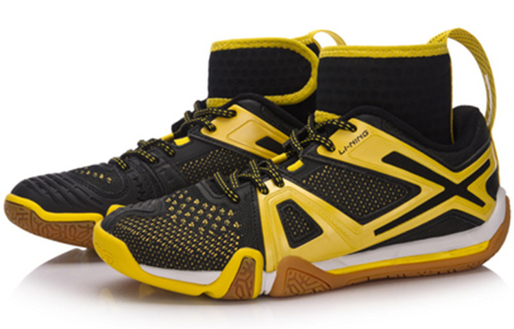 LiNing Shock Absorbers Rebound High Top Badminton Shoes Women's Radiant Yellow купить в интернет-магазине Yoocart с быстрой доставкой по России.