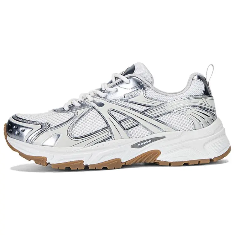 Kappa Urban Sports Abrasion Resistant, Breathable, Lightweight Low Top Running Shoes Women's Silver