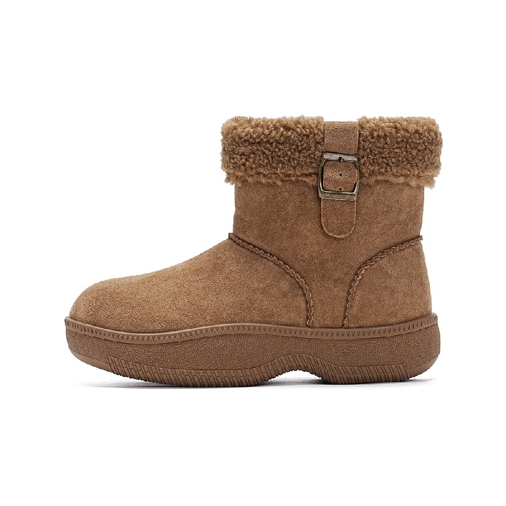 EBLAN Snow Boots Women's Caramel