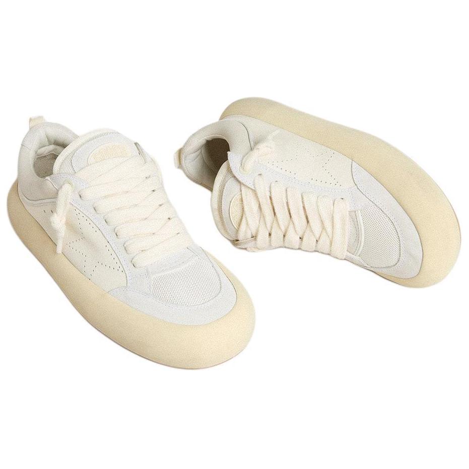Golden Goose Space Star Cube Low Top Casual Shoes Women's White