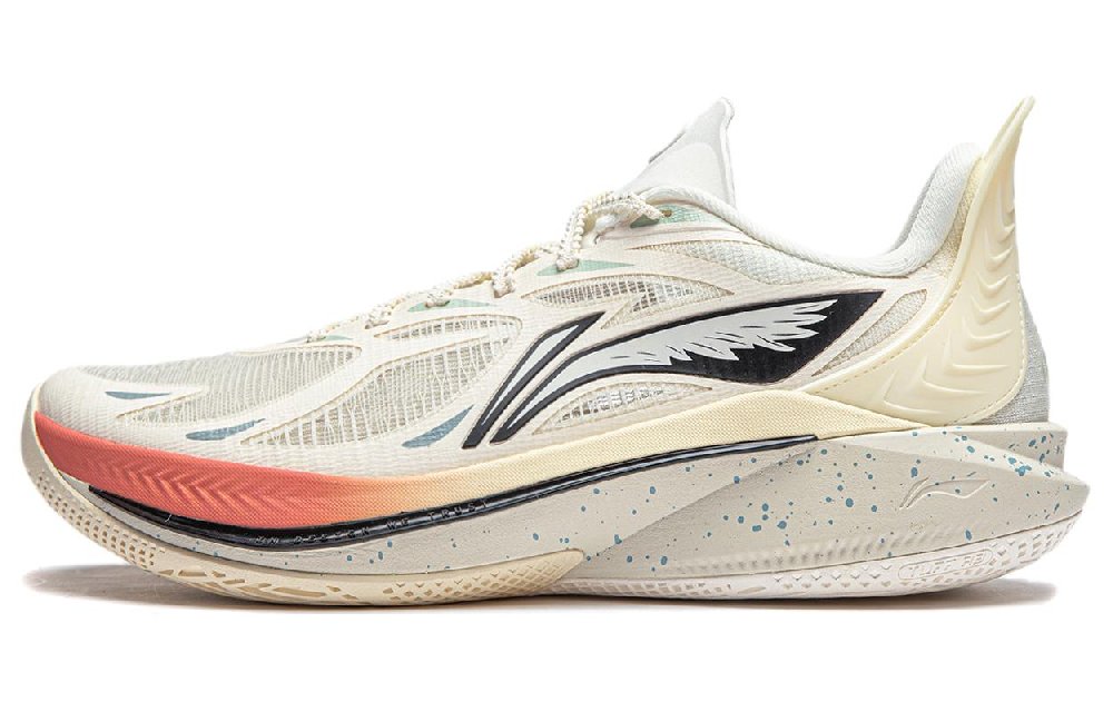 LINING SONIC 12 Basketball Shoes Men's Low top Beige