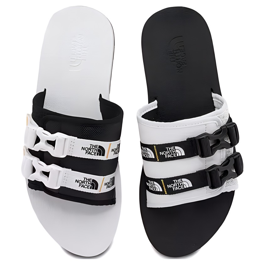 THE NORTH FACE UE Series Quiet Slide Slippers Women's Black White