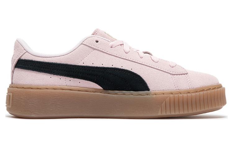 PUMA Suede Platform Shoes 'Pink Black Gum' Women's купить в интернет-магазине Yoocart с быстрой доставкой по России.