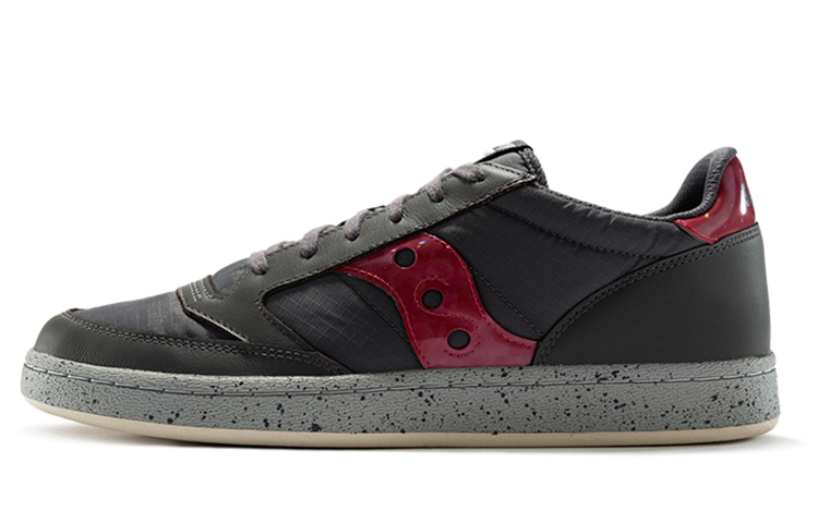 saucony Jazz Court Black Red