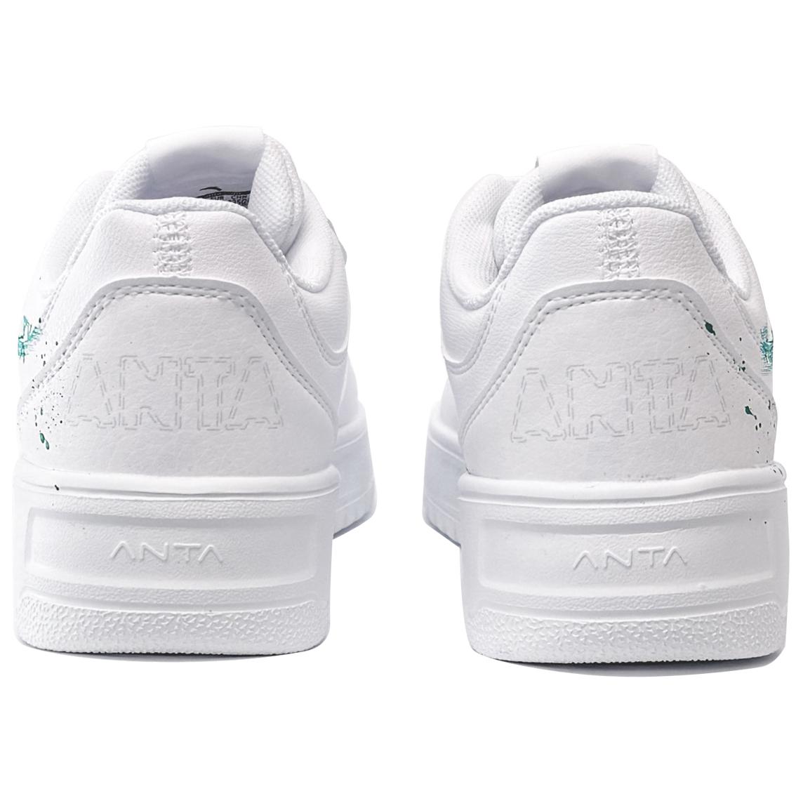 Anta Anti-Slip And Wear-Resistant Lightweight Low-Top Skateboard Shoes Women's White купить в интернет-магазине Yoocart с быстрой доставкой по России.