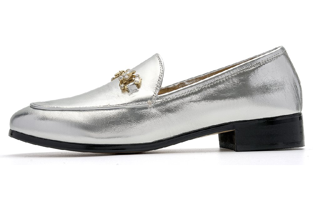 EBLAN Loafers Women's Silver