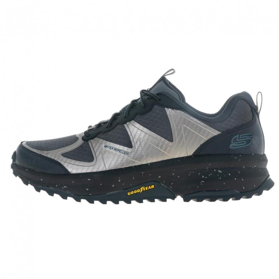 Skechers Water-Resistant Slip-Resistant Breathable Low-Top Outdoor Shoes Men Black