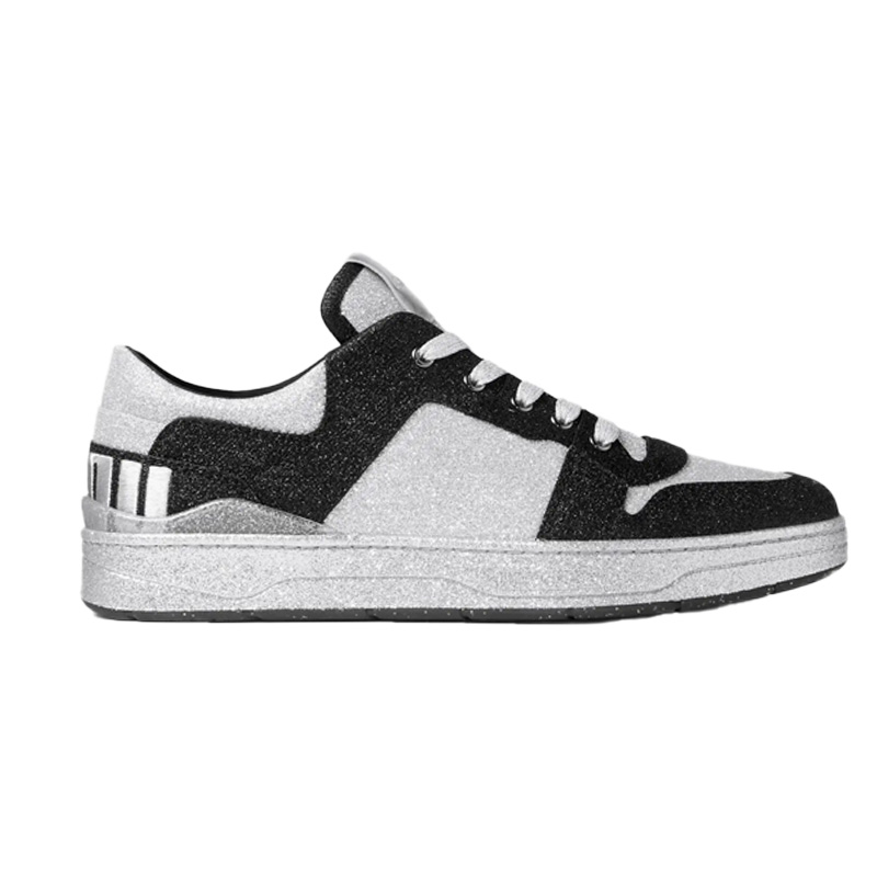 Jimmy Choo Florent Low Top Skateboard Shoes Men's Black
