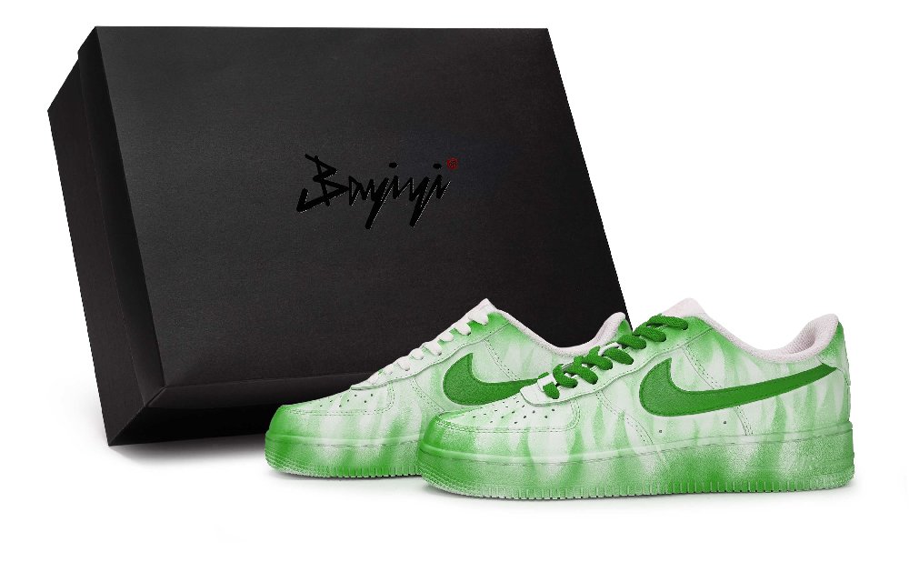 Nike Air Force 1 Skateboard Shoes Unisex Low Top Green
