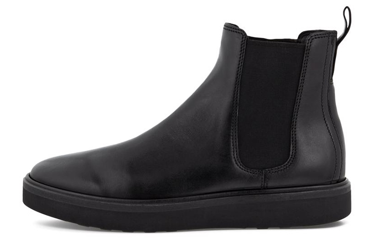 Ecco Techwelt Ankle Length Chelsea Boots Men's Black