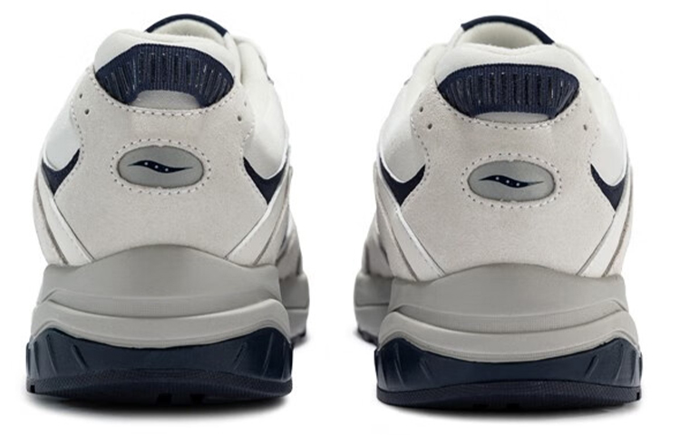 Saucony GSD 90S Cushioning, Slip Resistant, Abrasion Resistant Support Low Top Casual Shoes Unisex White Blue