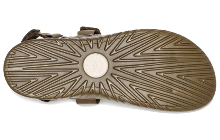 UGG Union Strap Green Sandals