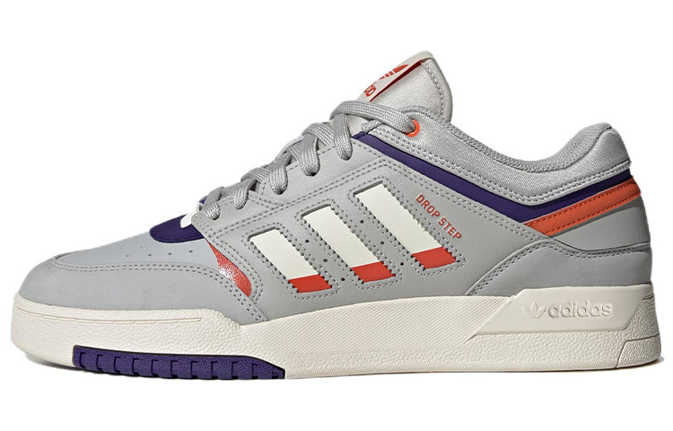 Adidas Originals Drop Step Low 'Grey Purple Orange'