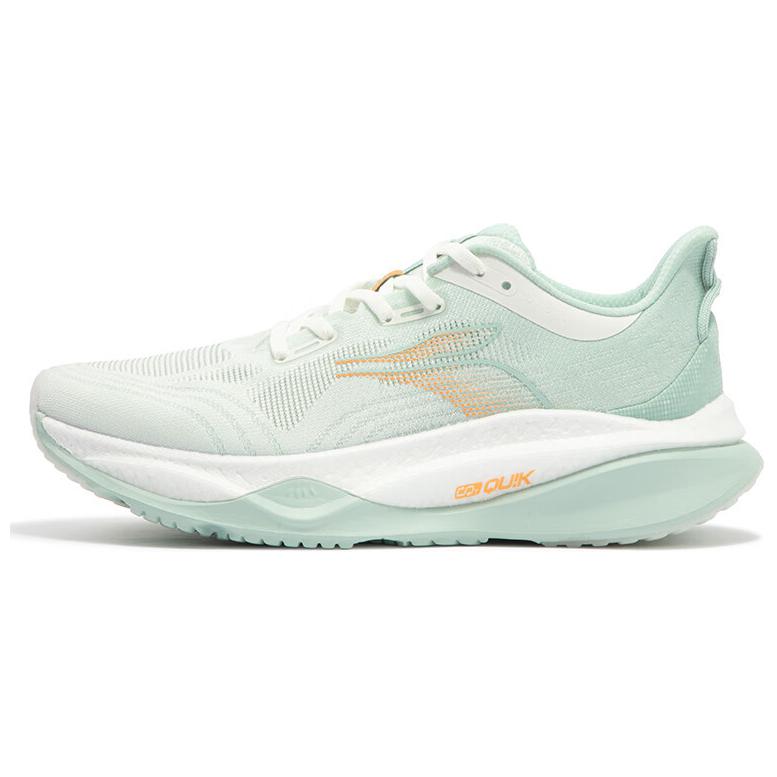 361° Cushioning Lightweight Low Top Running Shoes Men's Green White