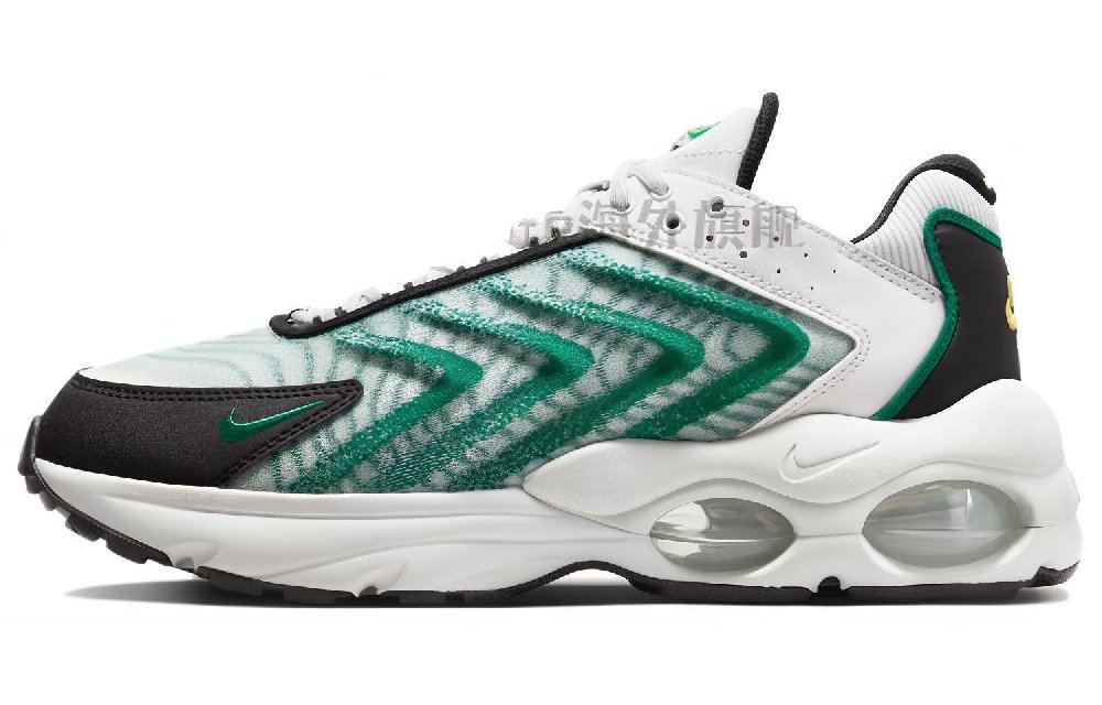 Nike Air Max TW Беговые кроссовки Низкие Черный Белый Зеленый Мужские