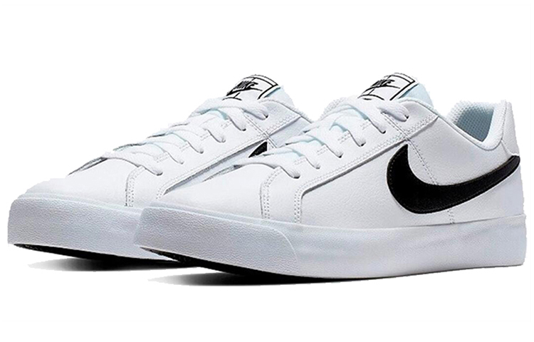 Nike Court Royale AC White Black купить в интернет-магазине Yoocart с быстрой доставкой по России.