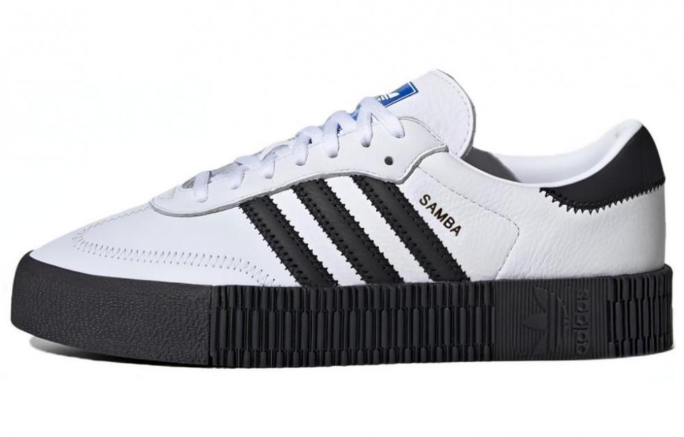 Adidas Sambarose White Black Women's