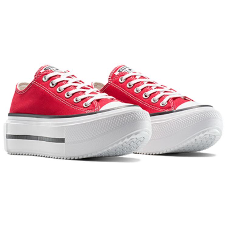 Converse Chuck Taylor All Star Lift Double Stack Platform Low 'Red' купить в интернет-магазине Yoocart с быстрой доставкой по России.
