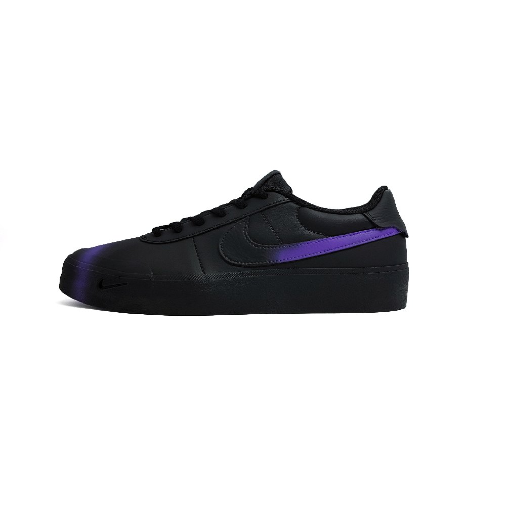 Nike Court Shot Waterproof And Wear resistant Low Top Skateboard Shoes Unisex Purple