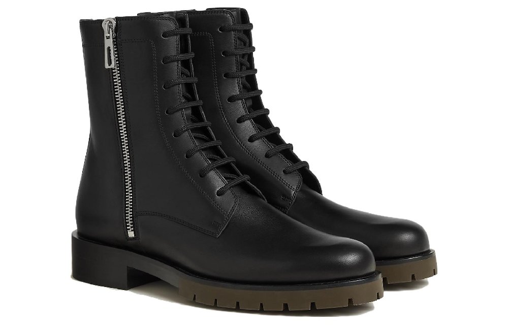 HERMES Ankle Boots Men's Black