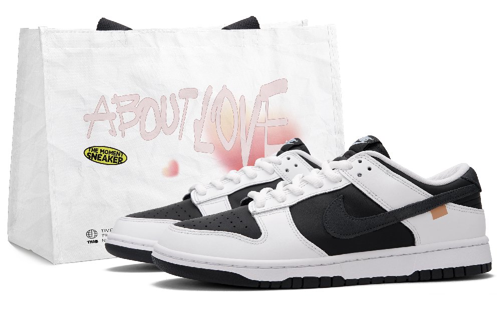 Nike Dunk Size 13 Low Top Skateboard Shoes Unisex Black White