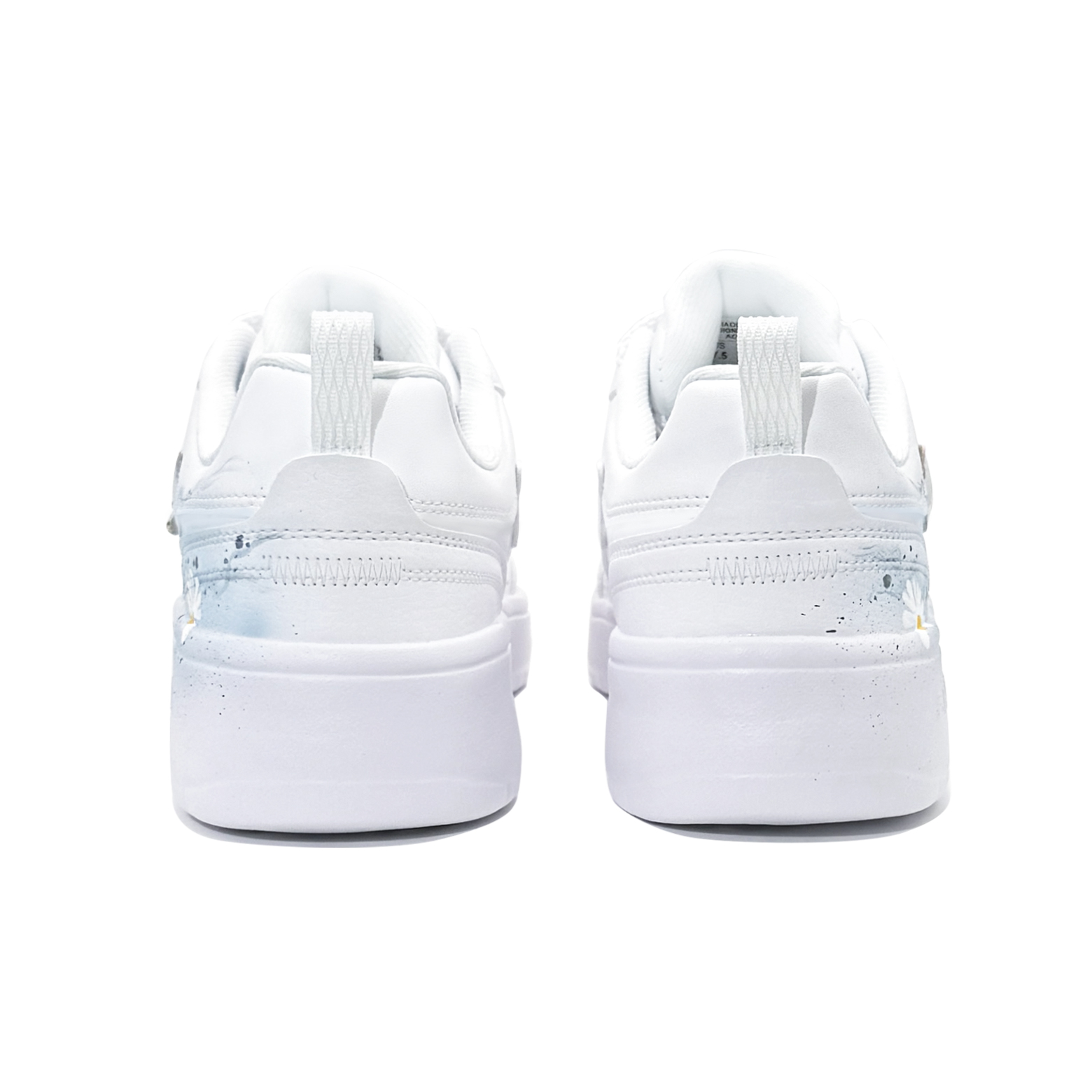LiNing Acer Truncatum Abrasion Resistant Height Increasing Low top Skateboard Shoes Women's White Blue купить в интернет-магазине Yoocart с быстрой доставкой по России.